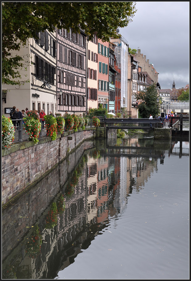 . Petite France - Am Canal de Navigation in Straburg. September 2011 (Jonas)