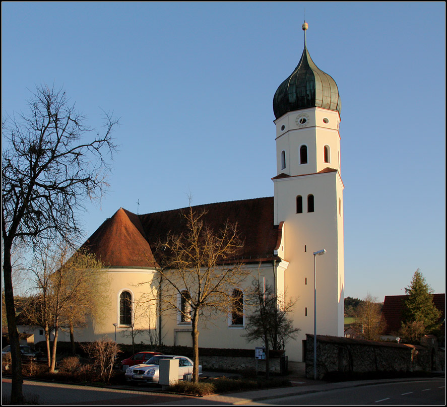 . Sptbarocke Pfarrkirche St. Martin in Westerstetten. 02.04.2011 (Matthias)