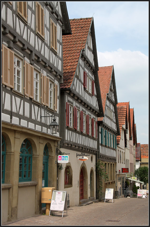 . Winnenden - Fachwerkhuser in der Mhltorstrae, 03.06.2011 (Matthias) 