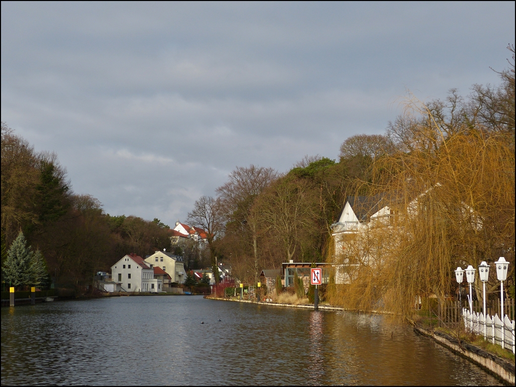 . Woltersdorf - Idyll an der Schleuse. 27.12.2012 (Jeanny)