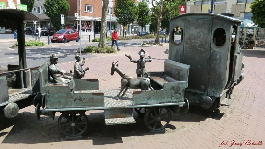 09.07.2012, Alsdorf - Brunnen, Skulpturen