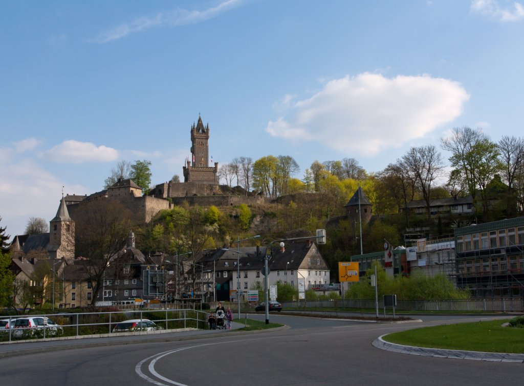 17.04.2011 Dillenburg, Bilck auf den Wilhelmsturm.