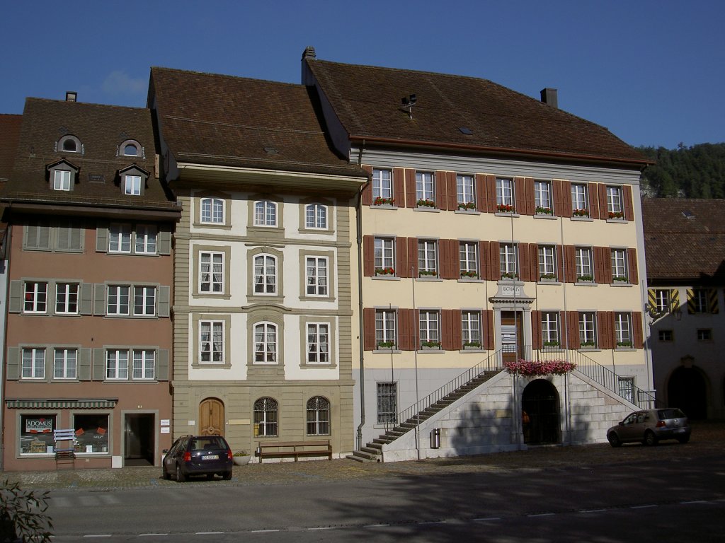 Aarburg, Rathaus am Hauptplatz (22.07.2012)