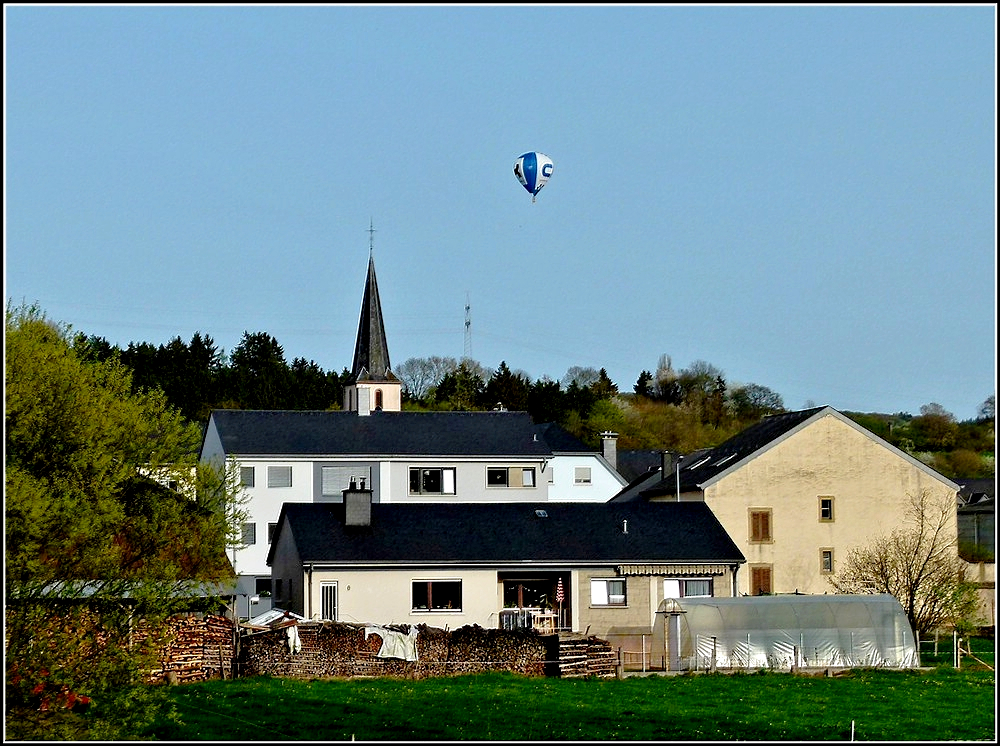 Abendstimmung in Erpeldange/Ettelbrck am 10.04.2011. (Jeanny)