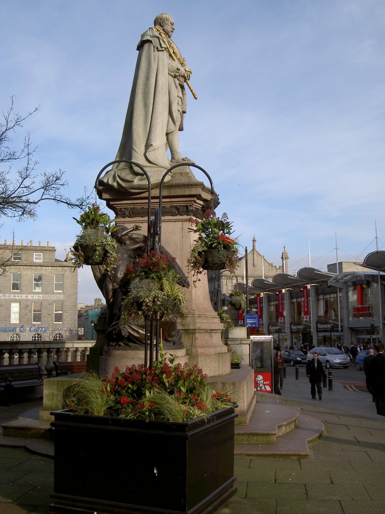 Aberdeen, Knig Edward Denkmal (14.02.2008)