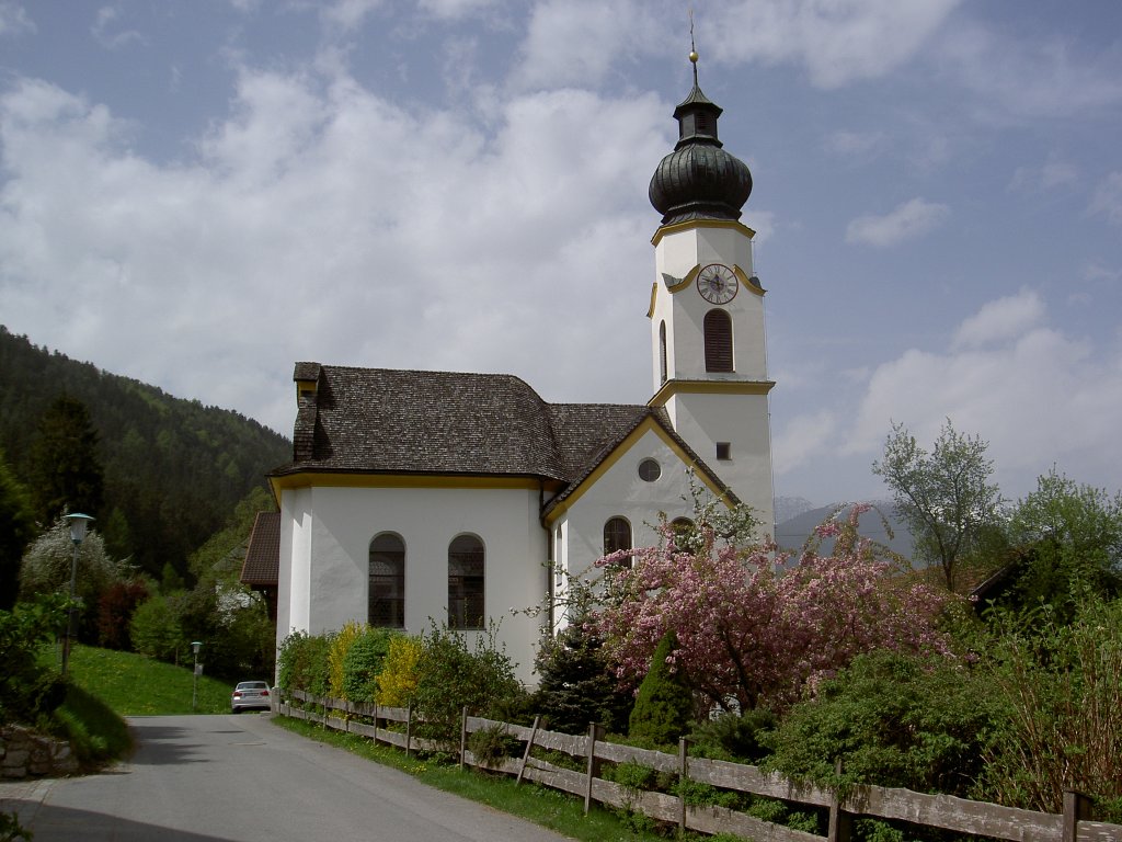 Afling, Kath. Filialkirche Maria Schnee, Innsbrucker Land (01.05.2013)