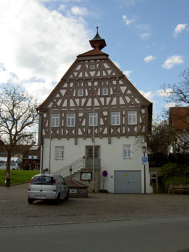 Alfdorf, Altes Rathaus, Rems-Murr Kreis (26.04.2012)