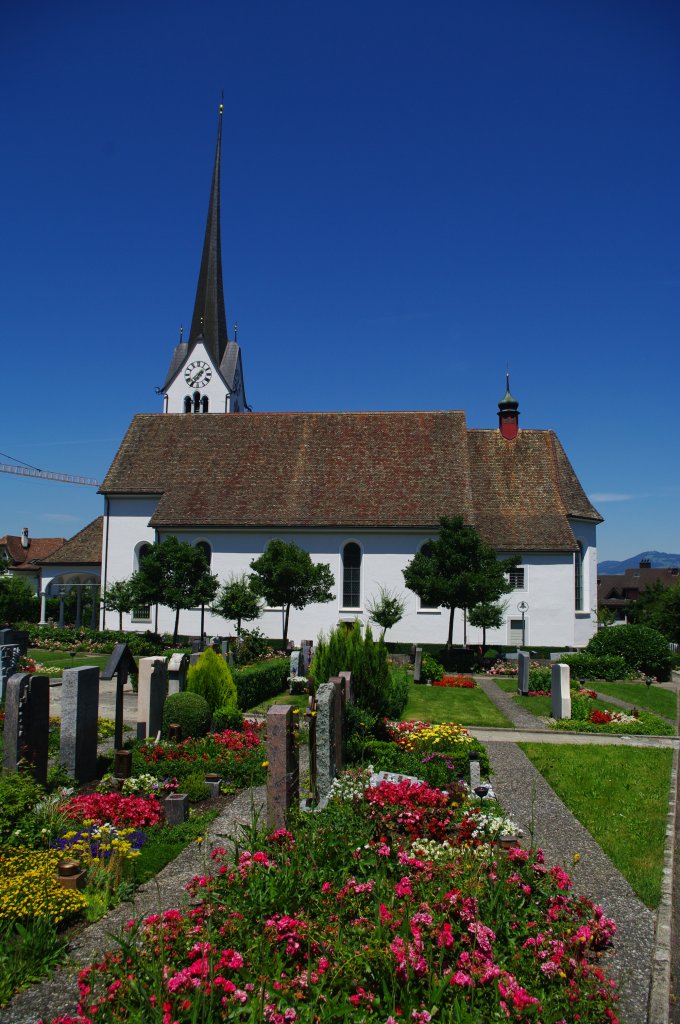 Altendorf, St. Michael Kirche, Kanton Schwyz (03.07.2011)