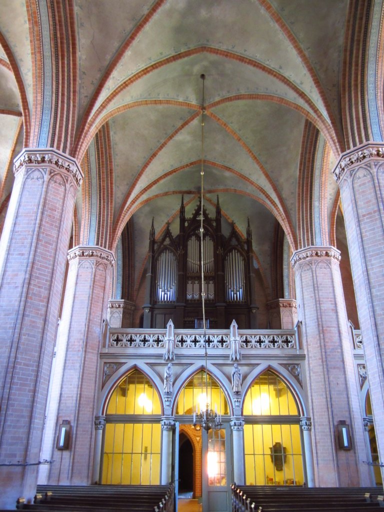 Altentreptow, St. Petri Kirche, Buchholz-Orgel von 1812 (24.05.2012) 