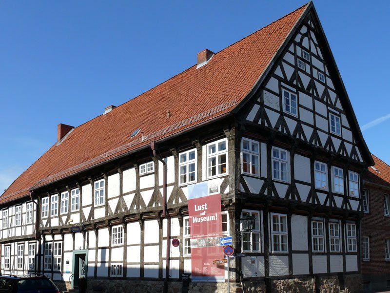 Altes Zollhaus, erbaut 1589, heutiges Museum der Stadt Hitzacker; 22.03.2010
