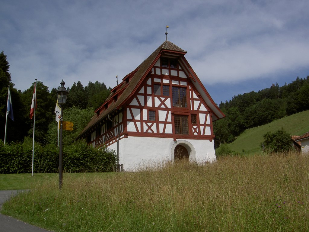 Altishofen, Kornschütte von 1671 am Schloss (24.06.2012)
