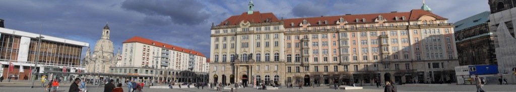 Altmarkt und Frauenkirche Dresden