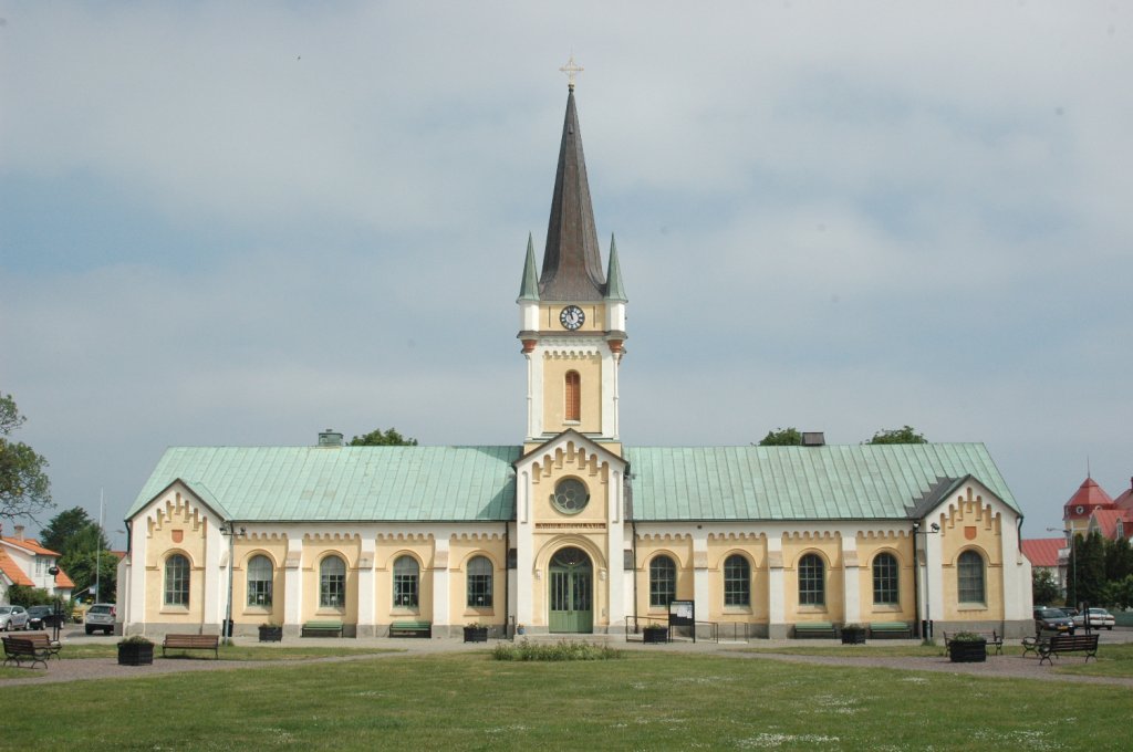 Am 08.06.2011 haben wir auf der Insel land die Kirche Borgholm’s besichtigt.