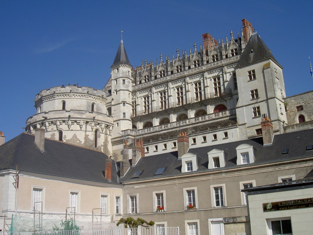 Amboise, Schloss, erbaut ab 1490 (30.06.2008)