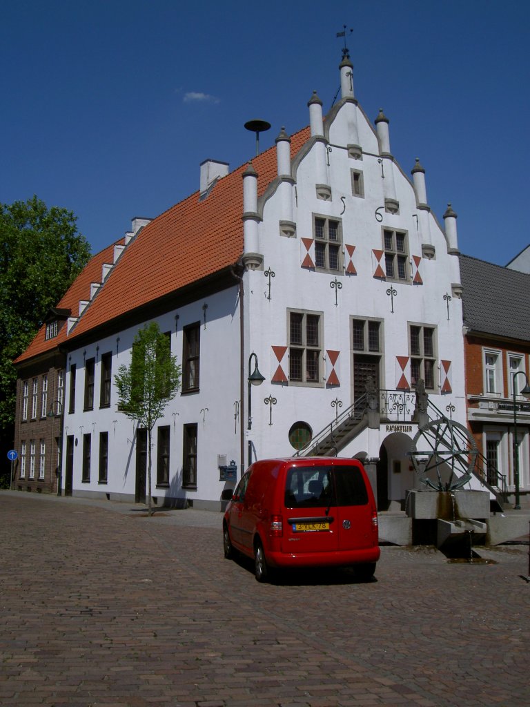 Anholt, Rathaus am Anholter Markt, Kreis Borken (31.05.2011)