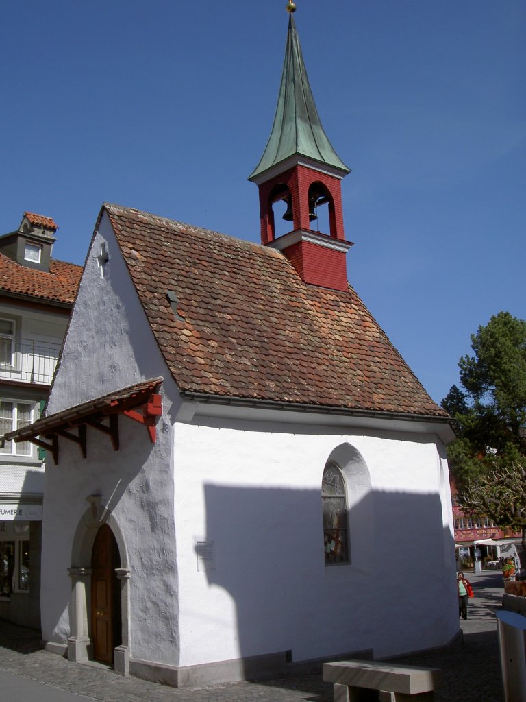 Appenzell, Hl. Kreuz Kapelle, (29.04.2010)