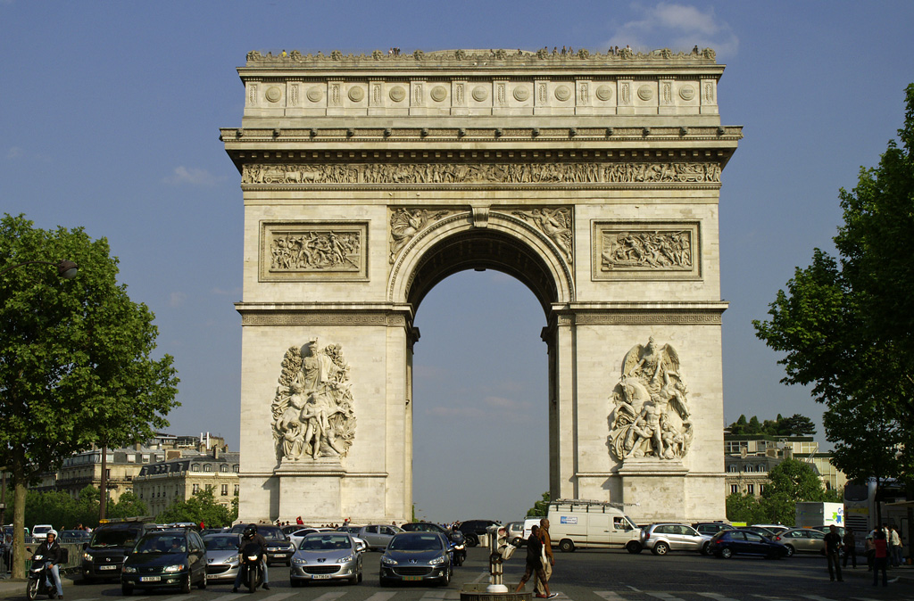 Arc de Triomphe, 4.5.2011.