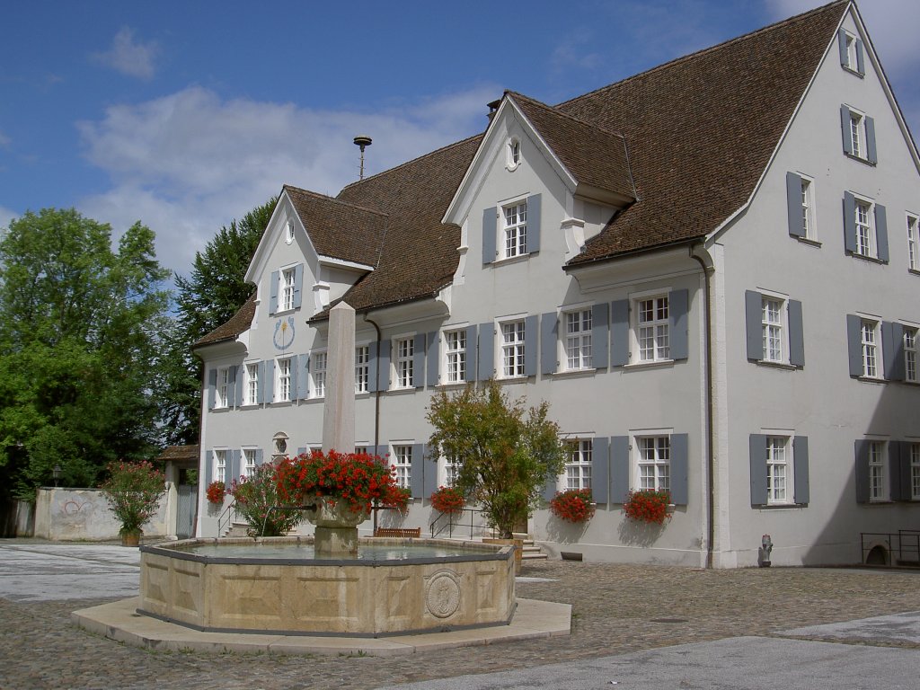 Arlesheim, Domherrenhaus am Domplatz (26.08.2012)