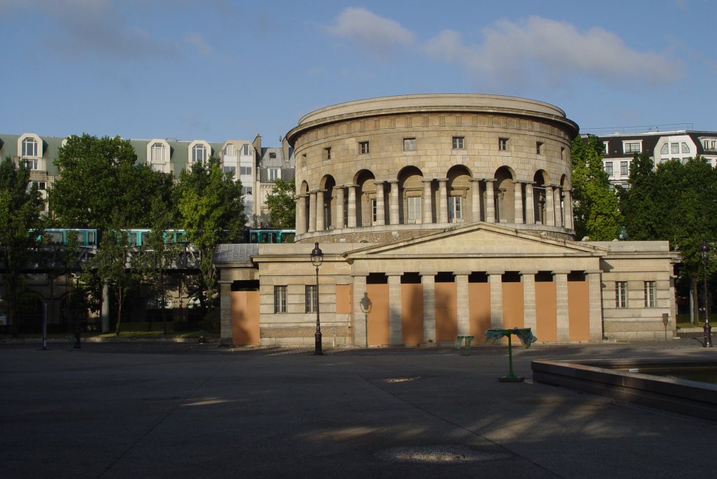 Auch die Rotonde de la Villette an der Place de la Bataille de Stalingrad war einst Teil der Steuergrenze von Paris. (17.07.2009)