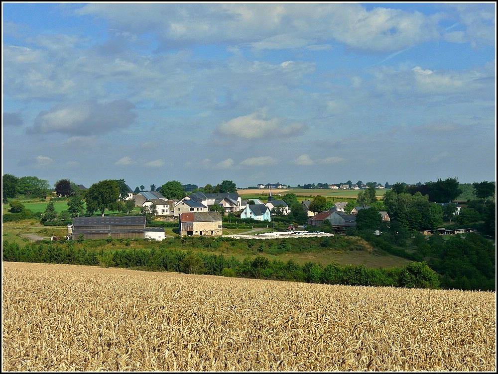 Aussicht auf das Dorf Roder am 01.08.2010. (Jeanny)