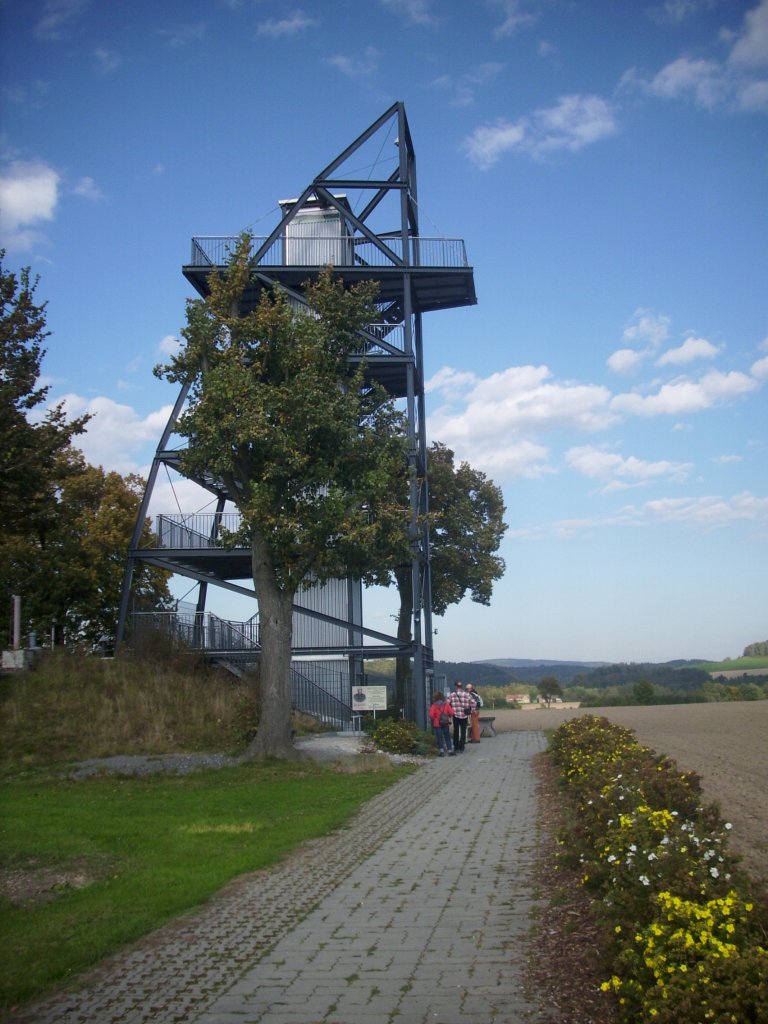 Aussichtsturm in Rathmansdorf-Hhe am 03.10.2012