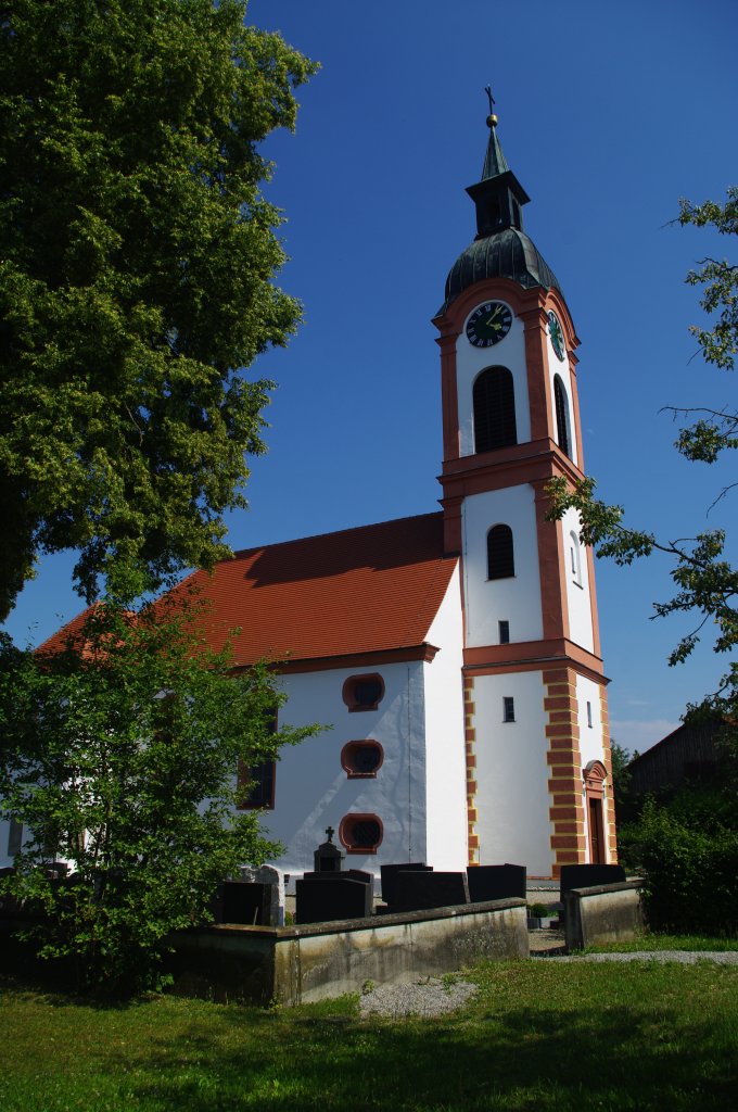 Autenried, Pfarrkirche St. Stefan, Landkreis Gnzburg (07.07.2011)