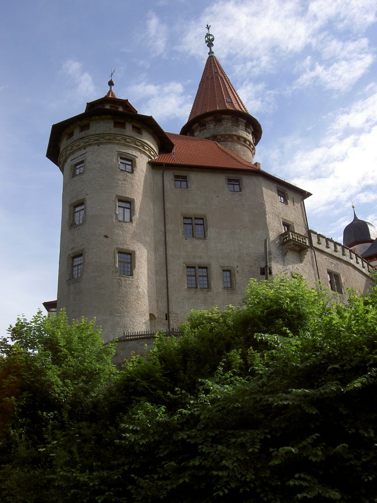 Bad Colberg, Veste Heldburg, hochmittelalterliche Hhenburg, erbaut Anfang des 
14. Jahrhunderts durch die Grafen von Henneberg-Schleusingen (10.06.2012)