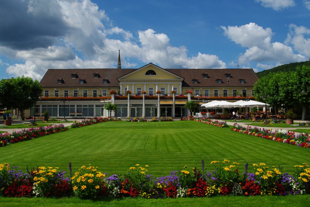 Bad Drkheim, Kurhaus mit Kurgarten (26.07.2009)