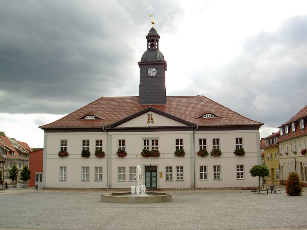 Bad Frankenhausen, Rathaus am Marktplatz (29.09.2012)