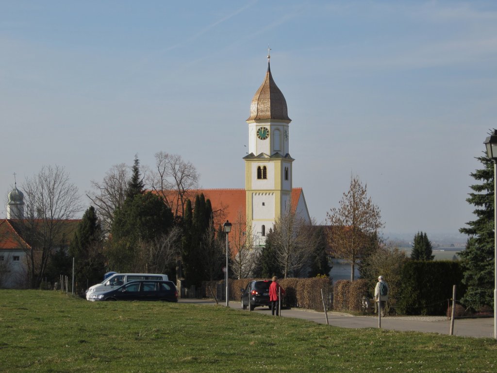 Bad Grnenbach, Stiftskirche St. Phillip und Jakob, erbaut 1445, barockisiert 
1663 (24.03.2011)