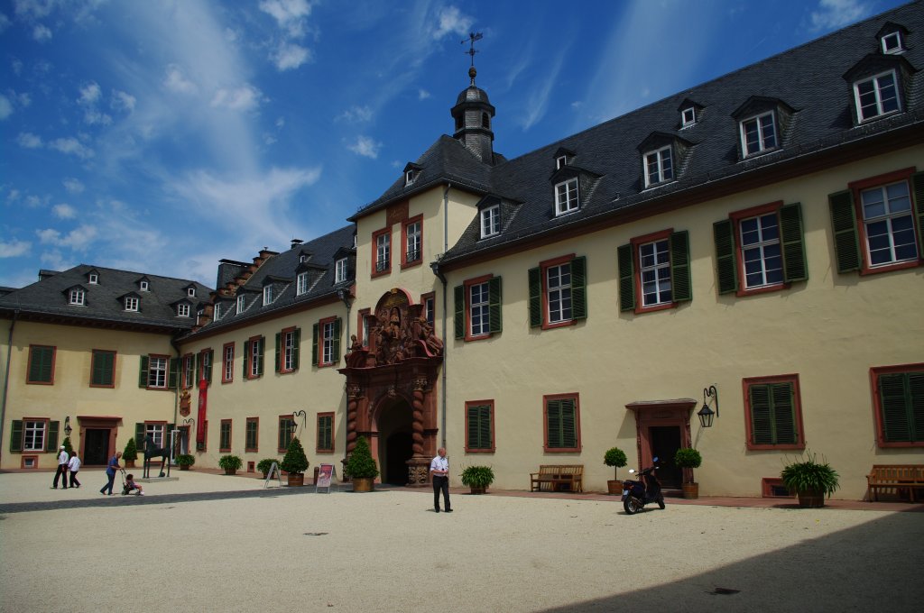 Bad Homburg, Schlo, erbaut durch Landgraf Friedrich II. ab 1678 (14.06.2009)