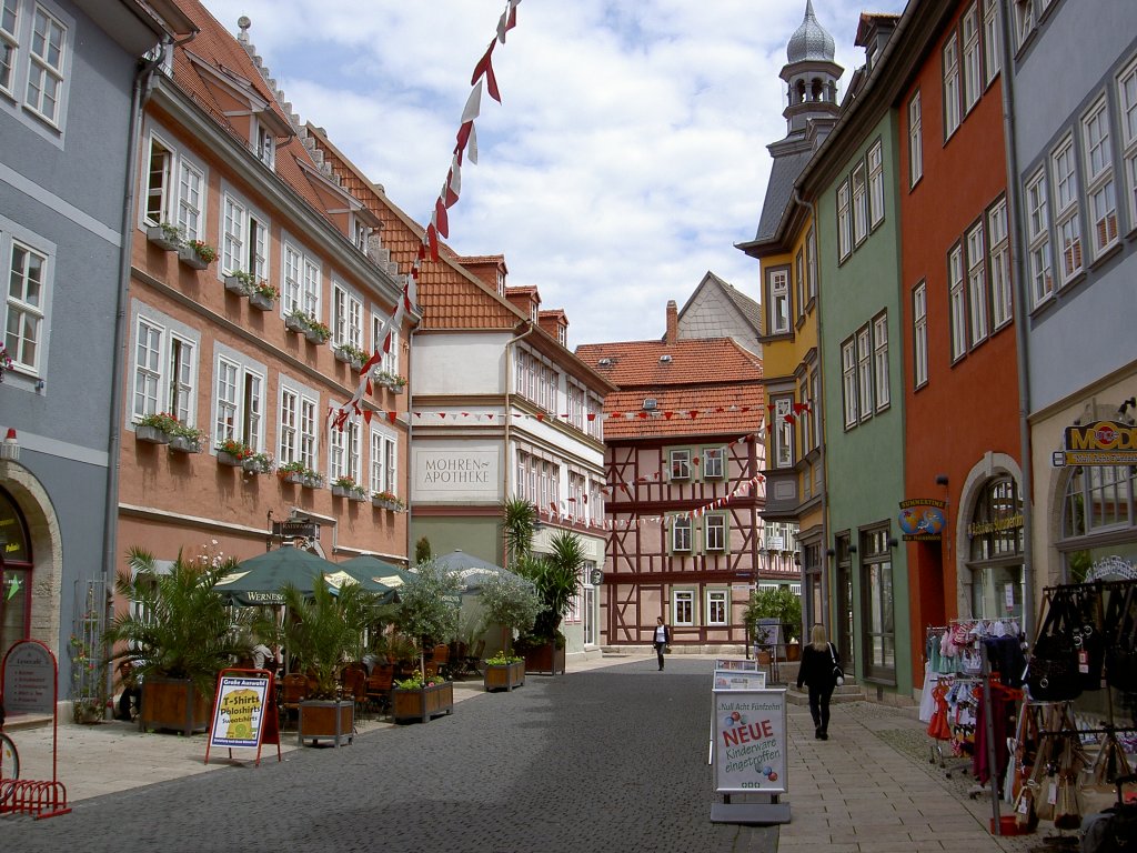 Bad Langensalza, Huser an der Mhlhauser Strae (12.06.2012)