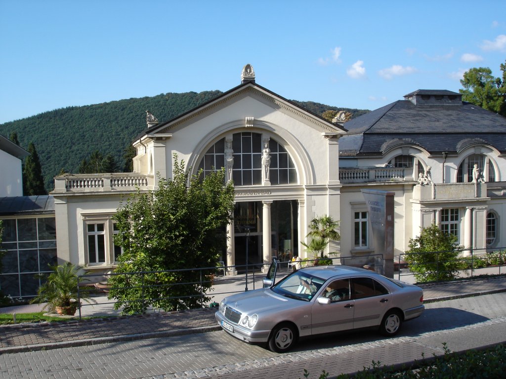 Badenweiler/Markgrflerland,
das ehemalige Markgrafenbad, jetzt Cassiopeia-Therme,
2005