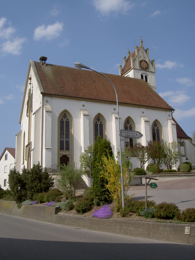 Baltringen, St. Nikolaus Kirche, Landkreis Biberach (21.04.2011)