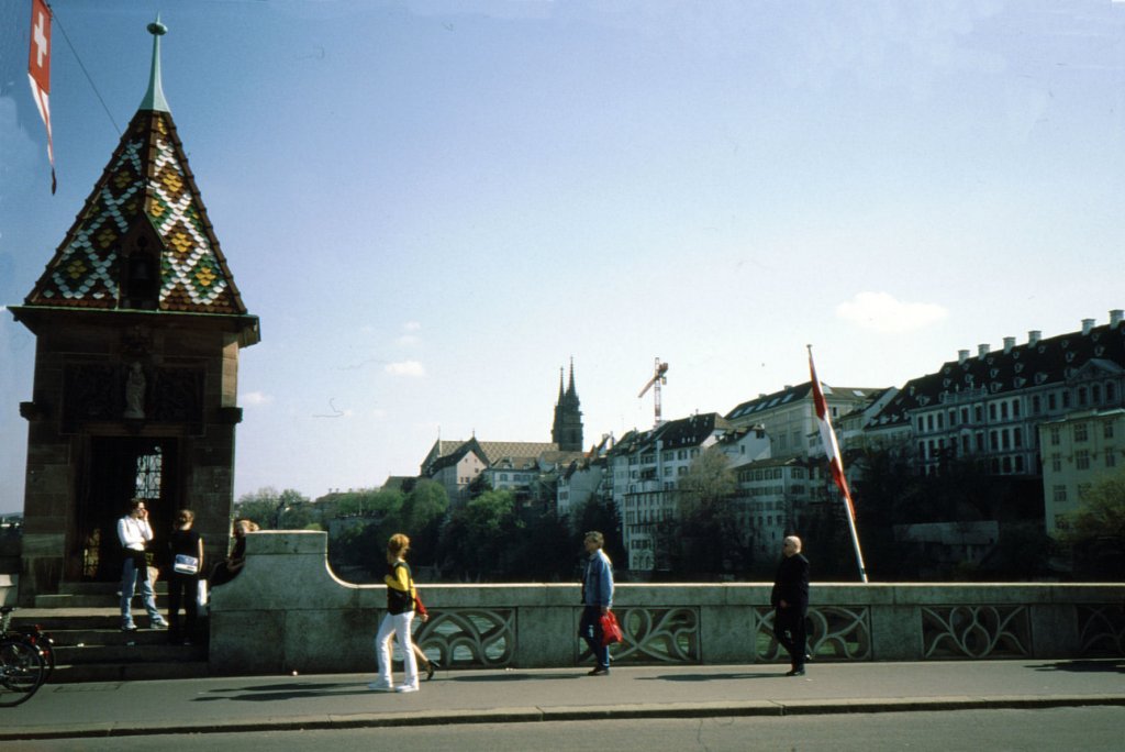 Basel, Mittlere Brcke, Brckenkapelle (1999)