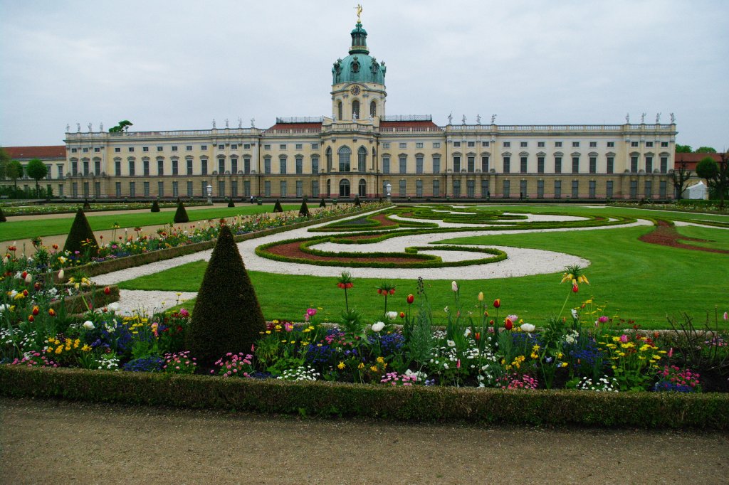 Berlin, Schlo Charlottenburg, erbaut ab 1699 durch Sophie Charlotte von Hannover 
(08.05.2010)