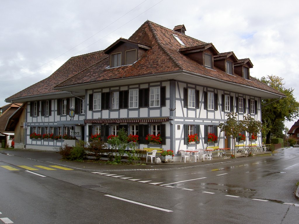 Bern, Gasthof zum Löwen in Zimmerwald (10.10.2012)