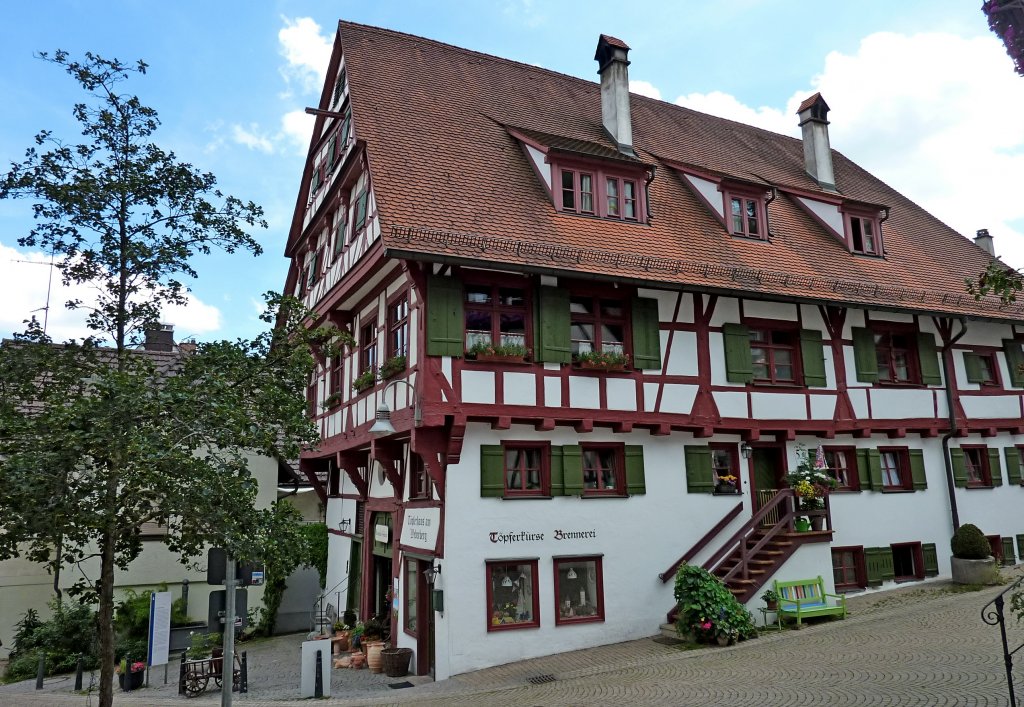 Biberach, das Tpferhaus/Museum am Weberberg, Aug.2012 