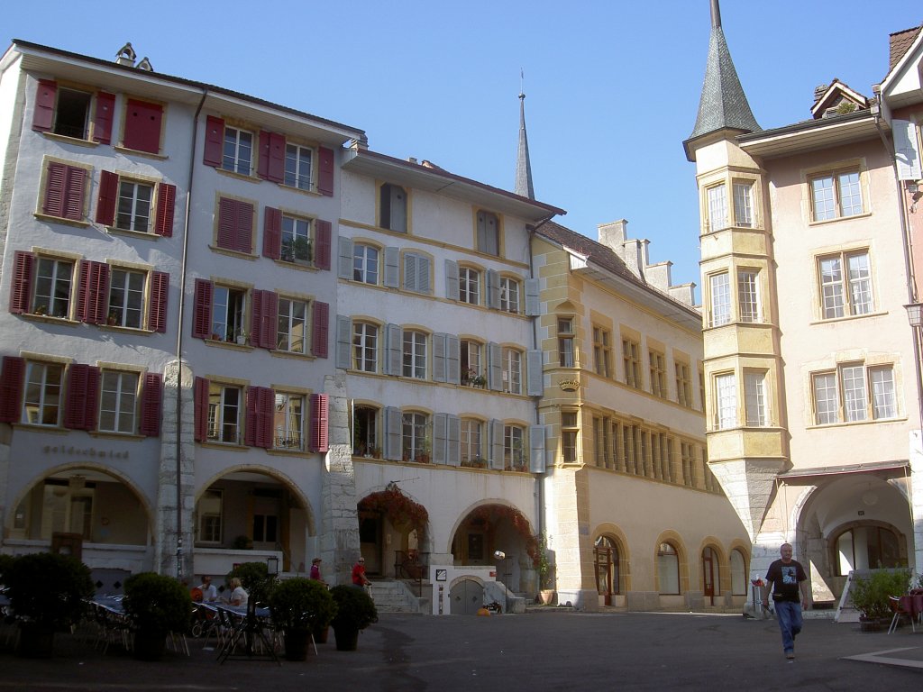 Biel, Marktplatz Ring, Kanton Bern (01.10.2011)