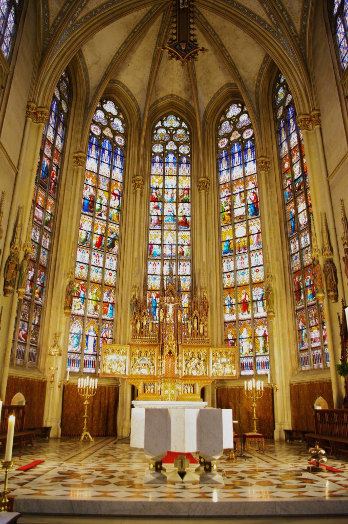 Billerbeck, Chor der St. Ludgerus Kirche, Kreis Coesfeld (29.05.2011)