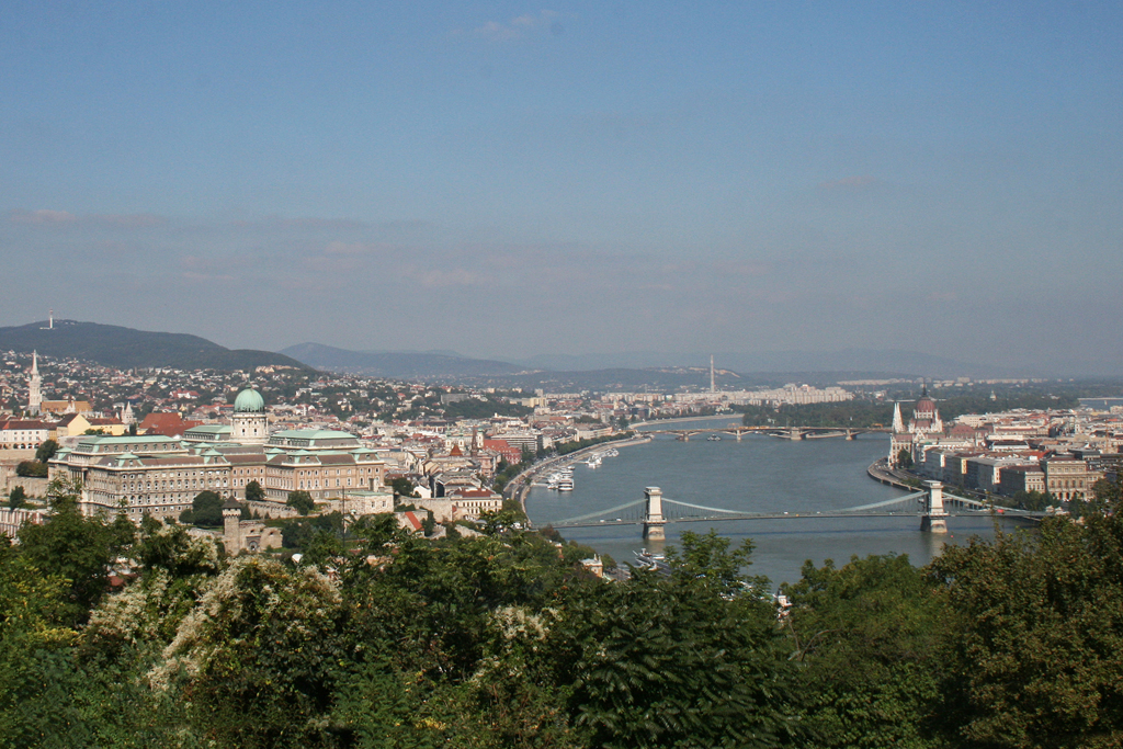 Blick auf Budapest. 21.09.2010.