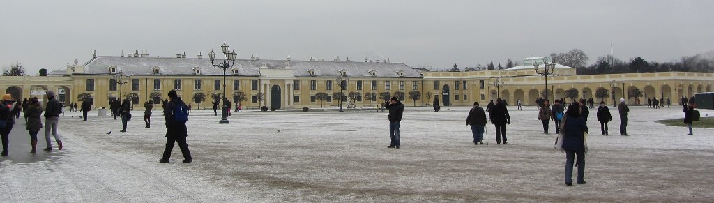 Blick auf Schloss Schnbrunn in Wien.(24.3.2013)