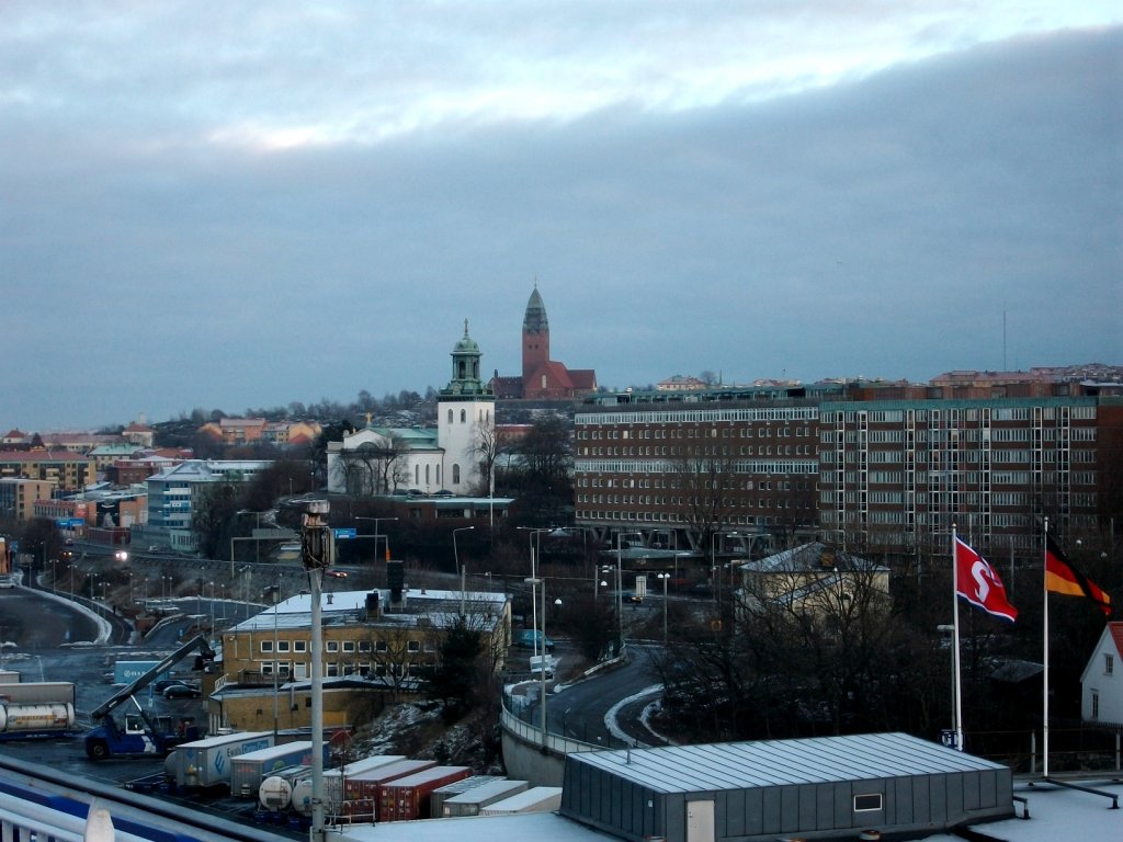 Blick auf den Stadtteil Masthugga (31.12.09)