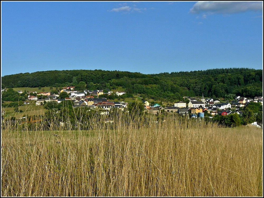 Blick nach Medernach. 24.07.2010 (Jeanny)