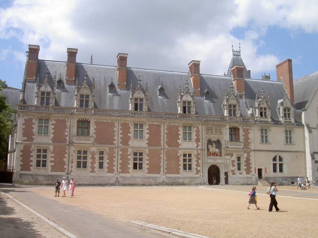 Blois, Chateau, Flgel Ludwigs XII. (30.06.2008)