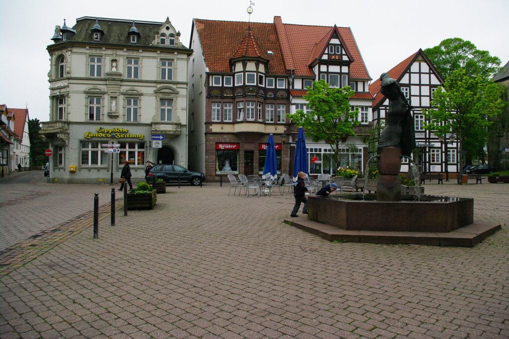 Blomberg, Marktplatz, Landkreis Lippe (12.05.2010)