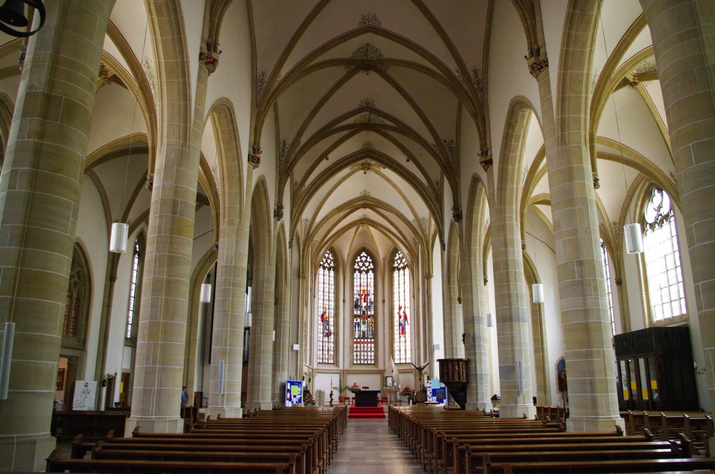 Bocholt, St. Georg Kirche, gotische Hallenkirche (30.05.2011)