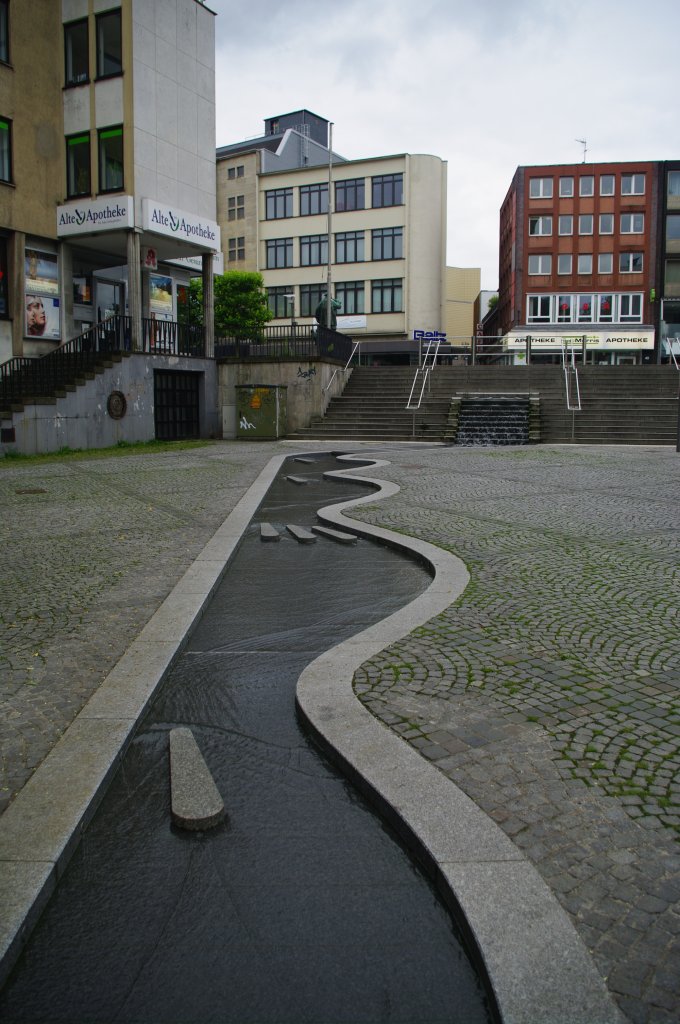 Bochum, Kirchplatz mit alter Apotheke (31.07.2011)