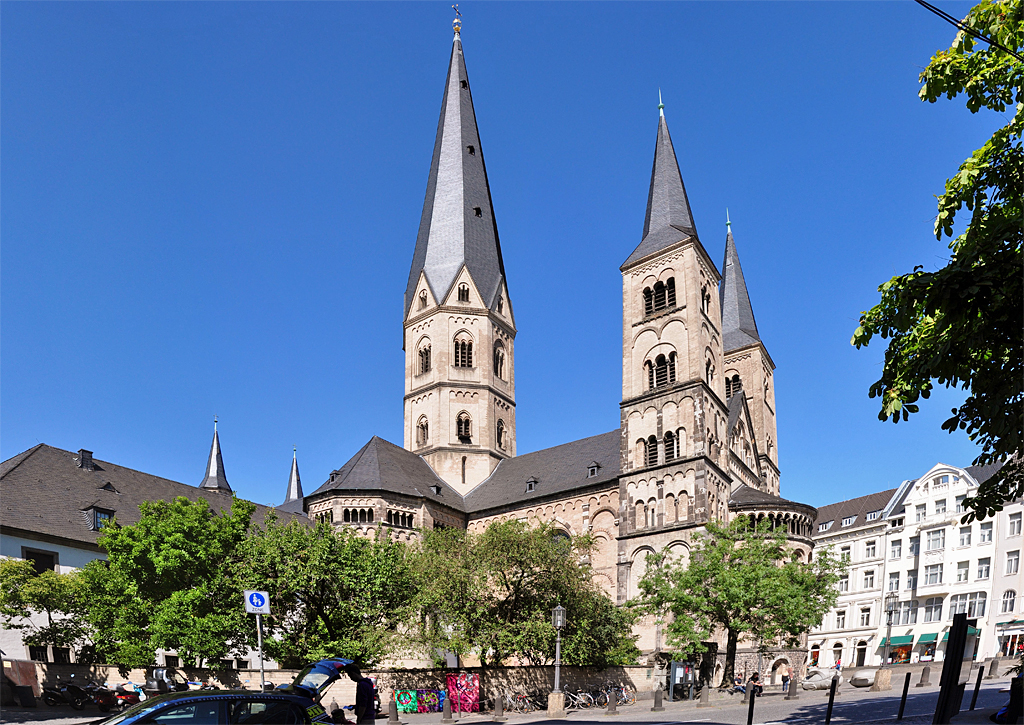 Bonner Mnster (kleine Panoramaaufnahme) - 07.09.2012