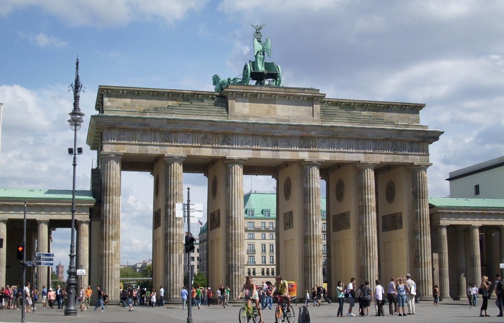 Brandenburger Tor in Berlin im Jahr 2009